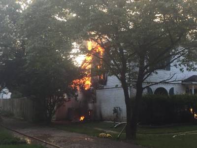Residential Fire in McDade Estates