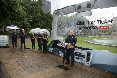 ''Click it or Ticket'' campaign to step up enforcement effort May 23 – June 5