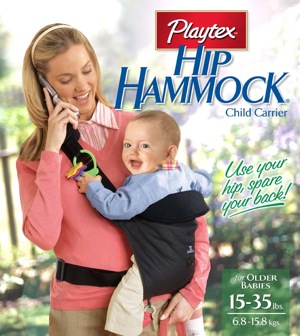 Playtex recalls hip hammock infant carriers