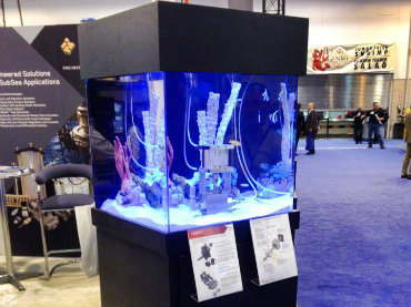 Captive Aquatic Ecosystems captivates trade show traffic