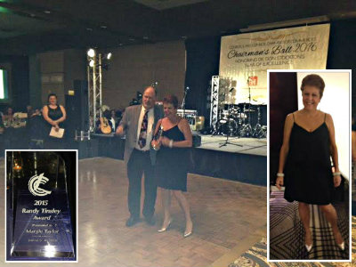 Outgoing Chairman Dr. Don Stockton honored at Chamber's annual Chairman's Ball