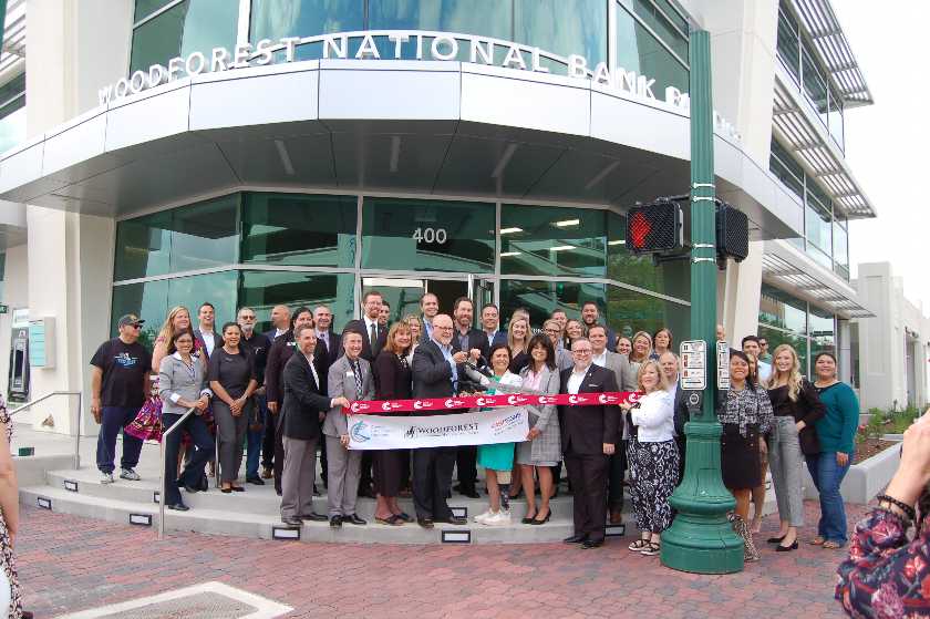 Woodforest National Bank Hosted a Grand Opening and Ribbon Cutting To Celebrate Its Newly Rebuilt Flagship Location in Downtown Conroe