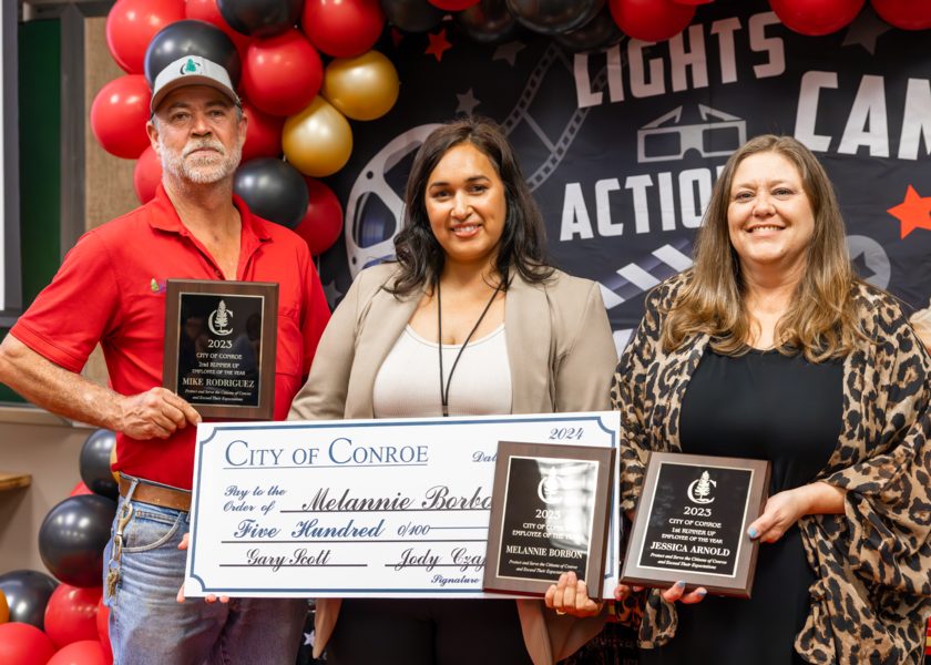 Melannie Borbon Named City of Conroe's Employee of The Year