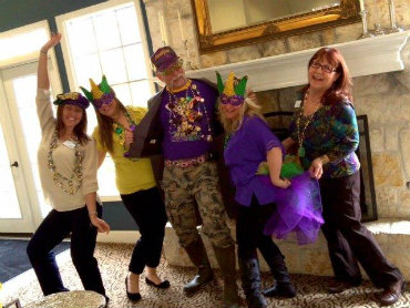 Mardi Gras comes to Elmcroft of Rivershire