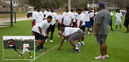 Football skills camps begin March 29 through the summer