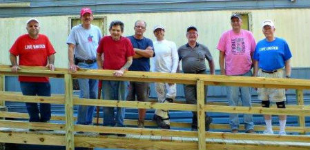 The Geezer Squad tackles largest ramp to date