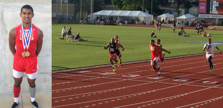 Splendora's Jay Bradford wins state in both 100-meter dash and long jump