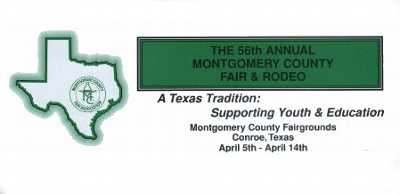 Montgomery County Fair and Rodeo April  5 thru 14