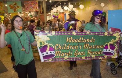 Celebrate Mardi Gras with The Woodlands Children's Museum