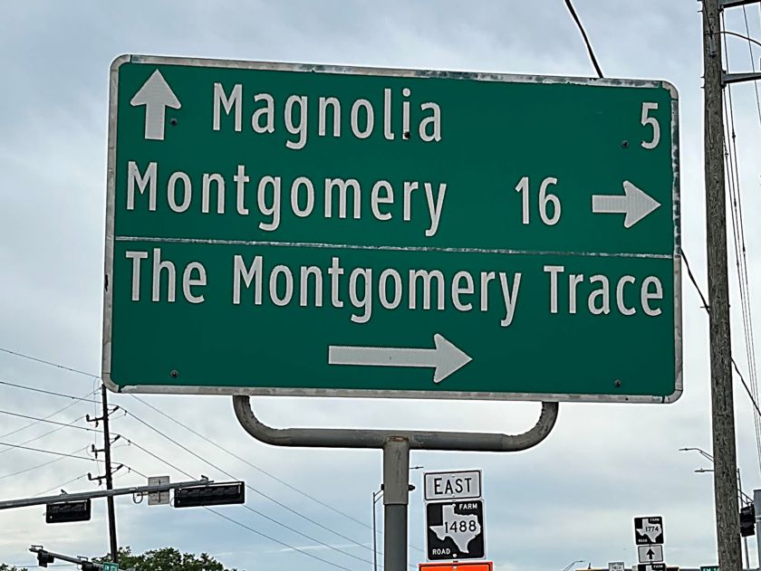 News from the Lake Creek Settlement: The Montgomery Trace - Not Historical!