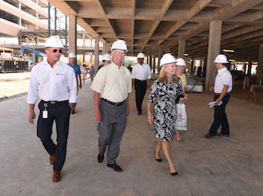 Texas Children’s Hospital The Woodlands hosts topping out ceremony