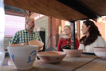 LSC-Montgomery fires up kilns for Empty Bowls Fundraiser