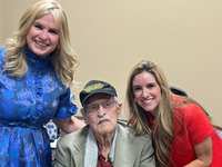 Bartholet Ladies visit Vets at 105: Planning Christmas Toy Drive for West NC Kids Affected by Hurricane