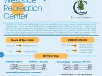 Westside Recreation Center- Soft Opening