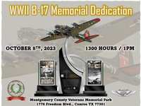 WWII B-17 Monument to be unveiled in October ceremony